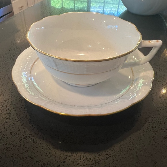 Herend Golden Edge Tea Set - Picture 11 of 15